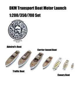 High-Precision 1:200/350/700 German Navy Bismarck Transport 3D Boat Model Kit - Picture 1 of 23
