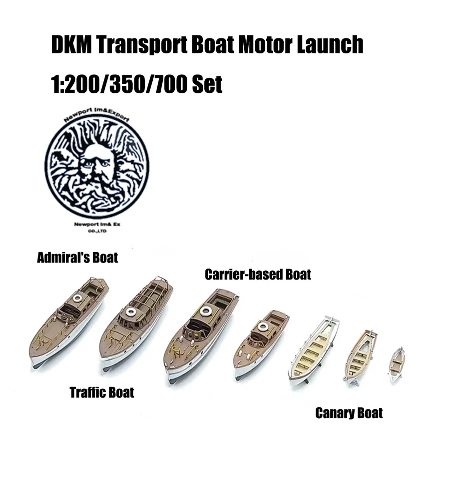 High-Precision 1:200/350/700 German Navy Bismarck Transport 3D Boat Model Kit - Image 1 of 4