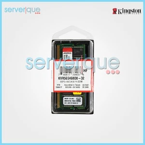 KVR56S46BD8-32 Kingston ValueRAM 32GB DDR5-5600MHz Un-Buffered Dual Rank Memory - Picture 1 of 3