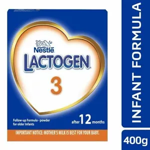 Nestle LACTOGEN 3 Stage 3 Substitute Powder Milk Formula For 12-18 Months Baby - Bild 1 von 3