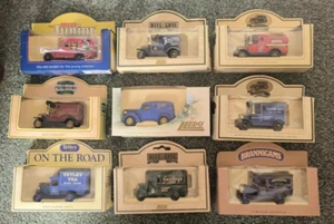 Vintage Bundle Joblot Of Lledo Days Gone Vehicles Boxed X 9 - New In Box, Retro - Picture 1 of 5