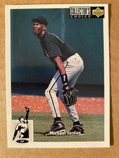 MICHAEL JORDAN 1994-95 Collector's Choice #23 Chicago Bulls Birmingham Barons 