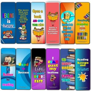 Fantastic Reading Bookmarks for Kids (30-Pack) - Picture 1 of 8