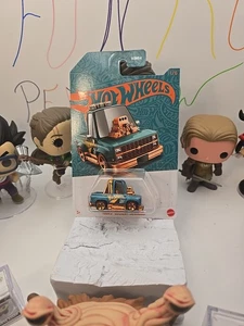 MATTEL HOTWHEELS TEAL & GOLD 56TH ANNIVERSARY TOON'D 83 CHEVY SILVERADO 1/6 - Picture 1 of 4