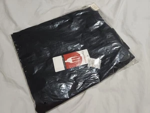 NEW Chef Works Unisex Black Work Pants Stretch Waist Size L Kitchen Restaurant - Picture 1 of 5