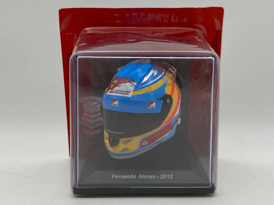 Fernando Alonso Helmet 2012 1:5 Scale F1 Ferrari Miniature Centauria Bell