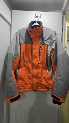 KLIM Men's Tomahawk Snowmobile Jacket Non-Insulated Gore-Tex Large Monument - Image 1 of 4