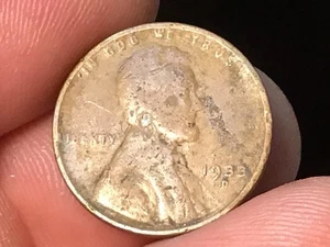 1933-D Lincoln Wheat Cents US Lincoln penny, 1 Coin in Each Lot - Picture 1 of 2