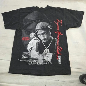 Tupac Shirt Rap Tee Memory Big Face Dream USA Large - Picture 1 of 6