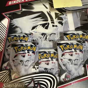 Pokemon TCG: Scarlet & Violet 10.5 White Flare Binder Collection Box NEW/SEALED - Picture 1 of 5