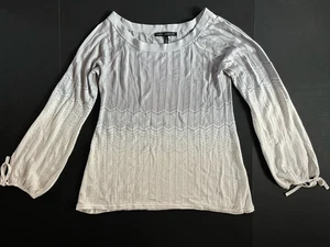 Top para mujer Casa Blanca negro mercado champán gris tejido LS talla M brillante - Imagen 1 de 9