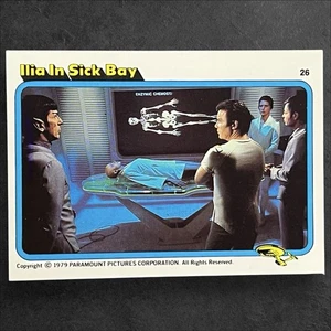 1979 Topps Star Trek La Película Original #26 Llia In Sick Bay - Imagen 1 de 4