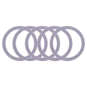 5Pcs Magnetic Sticker Ring, Metal Sparkle Magnetic Adapter Ring, Pink - Zdjęcie 1 z 7