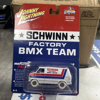 CHASE JOHNNY LIGHTNING 2023 1976 Chevy G20 Van SCHWINN BMX TEAM WHITE LIGHTNING - Image 1 of 4
