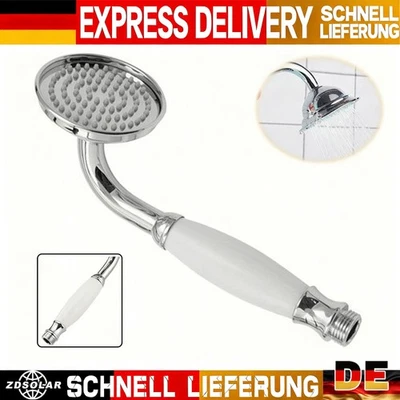 Neu Handbrause Retro Nostalgie Duschkopf Brause 1/2 " Schlauch Anschluss DE. - Bild 1 von 4