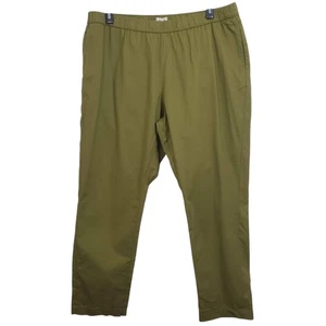 PACT Organic Cotton Pants Pull On Elastic Waist Green NWT XXL Sustainable - Bild 1 von 10