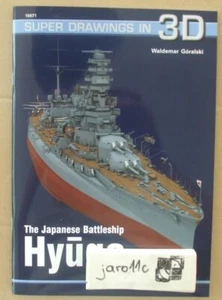 The Japanese Battleship HYUGA - Super Drawings in 3D - Kagero - Foto 1 di 4