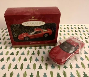 Hallmark Keepsake Ornament 1997 CORVETTE Red Car NEW - Picture 1 of 4
