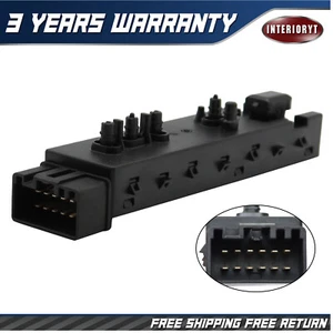 Power Seat Adjustment Control Switch 10 Way For Ford F150 Explorer Driver Side - Picture 1 of 8