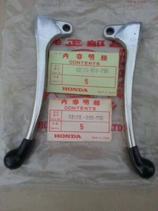 HONDA CB72 CB77 CB160 CB175 CB250 CB350 CB360 CB450 CL450 CL350 NOS leva L/R - Foto 1 di 6