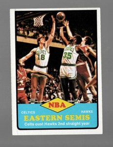 1973 Topps #63 NBA Eastern Semis Excellent/NM