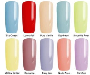 BLUESKY GEL NAIL POLISH SPRING SUMMER COLORS LILAC BLUE VARIOUS UV LED SOAK OFF - Picture 1 of 21