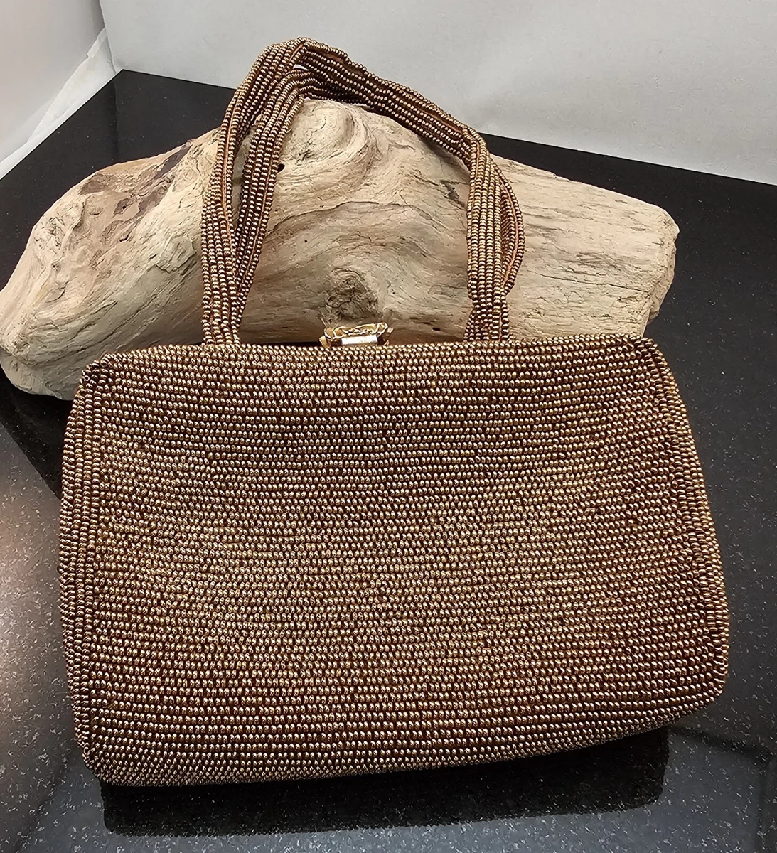 ヴィンテージ　WALBORG　バッグ　ボックス型 Walborg Metal Purse - Etsy