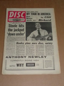 Disc - February 27 1960 Anthony Newley cover (England Sisters/John Barry/Cliff) - Imagen 1 de 1