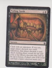 Magic MTG Tradingcard Morningtide 2008 Pulling Teeth 75/150