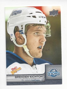 Brenden Kichton 2013-14 Upper Deck AHL #79 (ERC Ingolstadt)