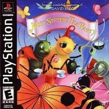 Miss Spider's Tea Party Playstation Game PS1 Used Complete