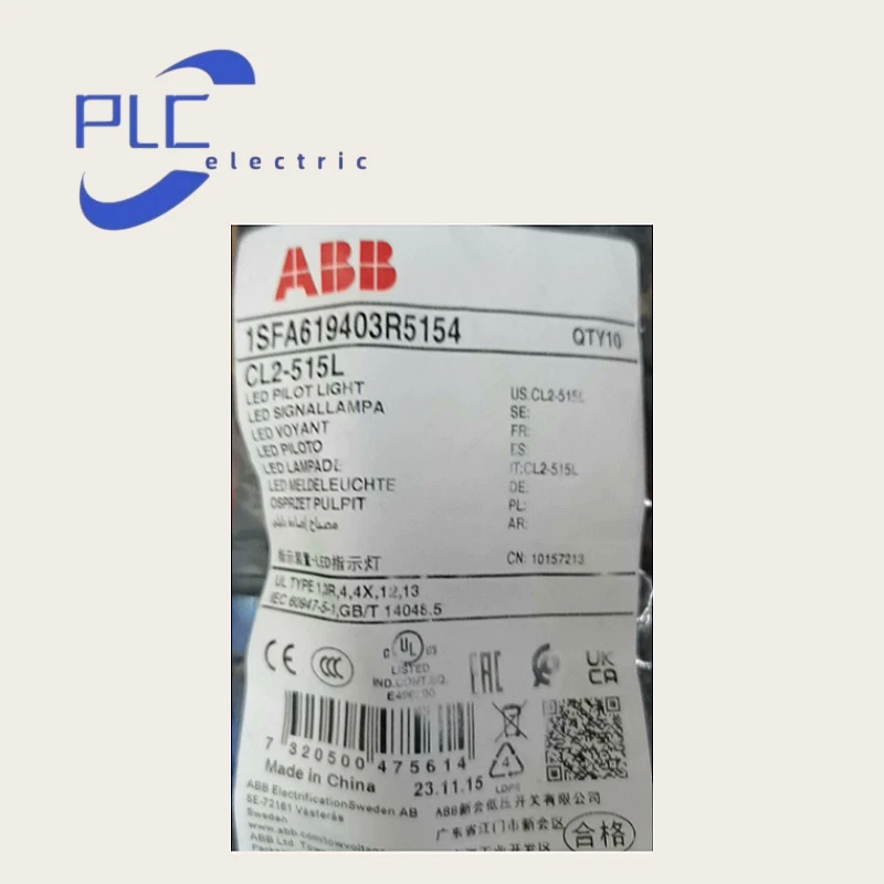 CL2-515L 1PCS NEW ABB LED Exchange button indicator light Blue 110-130V DC - Image 1 of 4
