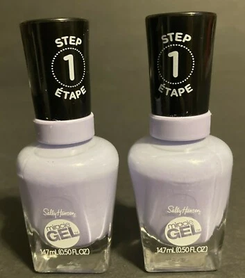 Paquete de 2 esmaltes de uñas en gel líquido Sally Hansen Miracle, Crying Out Cloud, 0,5 fl oz Foto 1 de 4