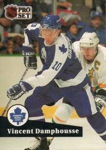 #224 Vincent Damphousse - 1991-92 Pro Set Hockey - Picture 1 of 1