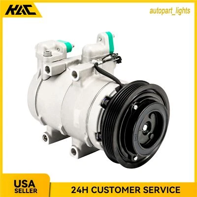 A/C Compressor For Kia Optima 2001-2006 Hyundai Sonata 1999-2004 2005 58189 - Image 1 of 4