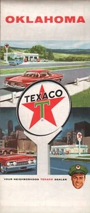 1964 Texaco Road Map: Oklahoma NOS - Picture 1 of 1