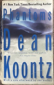 Phantoms by Dean Koontz 2002 Mass Market Paperback With Afterword By The Author - Imagen 1 de 3