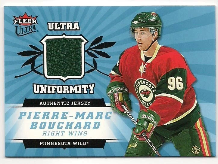 Pierre-Marc Bouchard 06-07 Fleer Ultra - Ultra Uniformity Game Jersey - Image 1 of 1