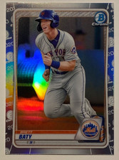 2020 Bowman Chrome Draft Baseball #BD-184 BRETT BATY RC Silver Refractor