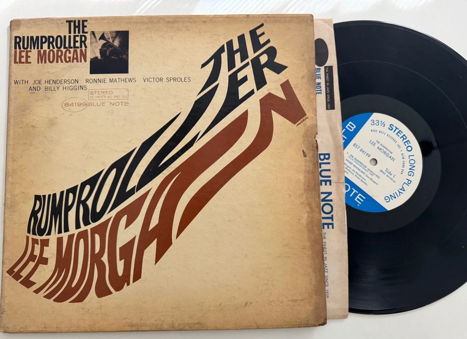 Lee Morgan Blue Note 84199 LP "Rumproller" NY,USA ~ Van Gelder Ear VG+ - Imagem 1 de 4