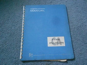1961 TEKTRONIX CA Type Plug-In Instruction Manual Operating Guide Parts Info - Picture 1 of 10