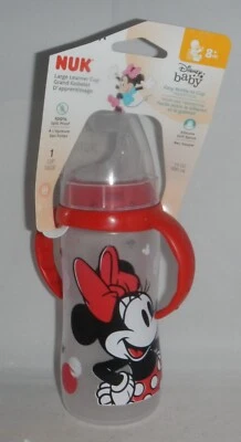 NUK Disney Baby Spillproof Large Learner Sippy Cup, Minnie Mouse, 10 Oz 1-Pack - Image 1 of 2