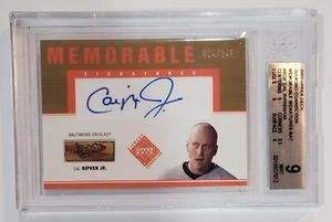 2002 Upper Deck Diamond Connection CAL RIPKEN JR /145 BGS 9 Autograph Auto Bat - Picture 1 of 4