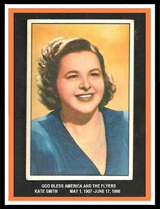 1952 Bowman NBC Television & Radio Stars #29 Kate Smith Rookie Philadelphia Flyers - Imagen 1 de 2
