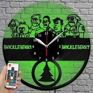 Orologio LED Brickleberry Vinile Record Orologio da Parete Luce Led Orologio da Parete 4288 - Foto 1 di 11