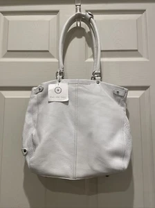 Borsa a tracolla Cul-De-Sac bianca in vera pelle - Nuova con etichette - Foto 1 di 9