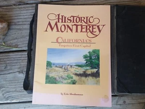 Vintage 1989 Large Paper Book "Historic Monterey" Cali Americana History Collect - Imagen 1 de 7