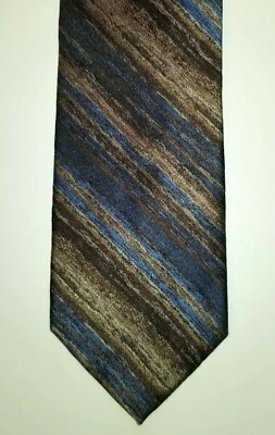 Corbata abstracta multicolor seda F/X Fusion Foto 1 de 4