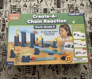 Lakeshore Create-A-Chain Reaction STEM Master Class Set PP566 Prek-Grade 2 NEW - Picture 1 of 6