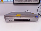 Samsung SV-DVD1EA DVD VCR VHS double pont combo gris DÉFECTUEUX vendu comme PIÈCES